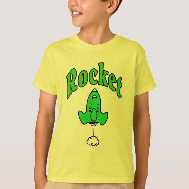 Rocket Kids Logotyp Shirt T Shirt (Framsida)