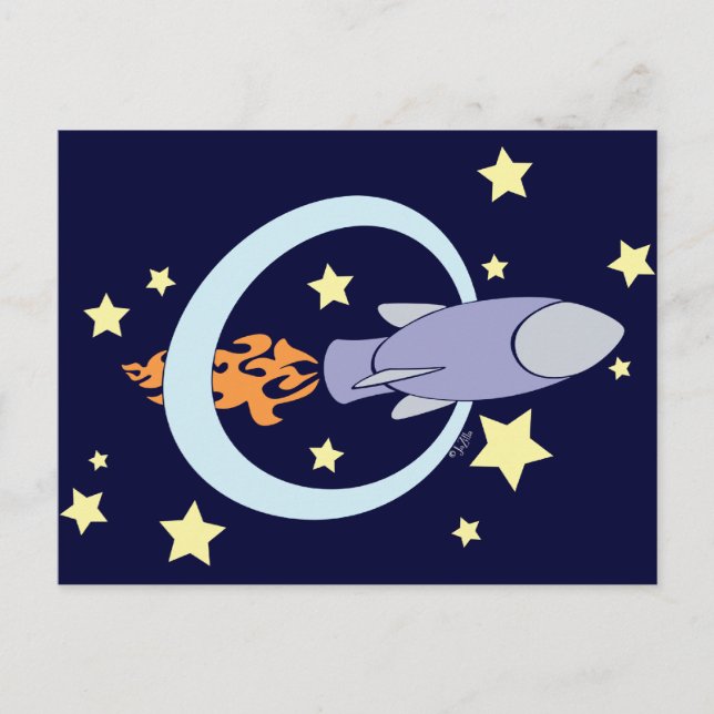 Rocket Kids Vykort (Framsida)
