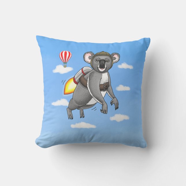 Rocket Koala Bear Kudde (Framsida)