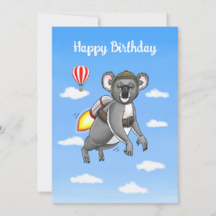 Rocket Koalas Jetpack Ride Kort