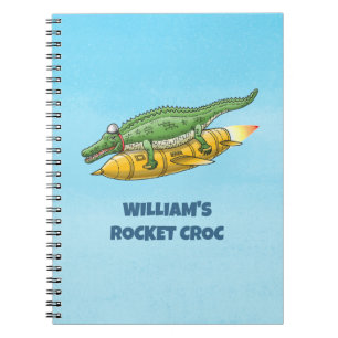 Rocket Krokodil Anteckningsbok