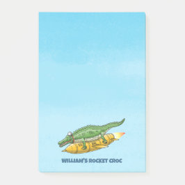 Rocket Krokodil Post-it Block