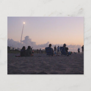 Rocket Launch, Cape Canaveral, Florida Vykort