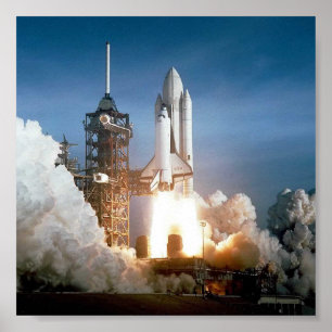 Rocket Launch Poster