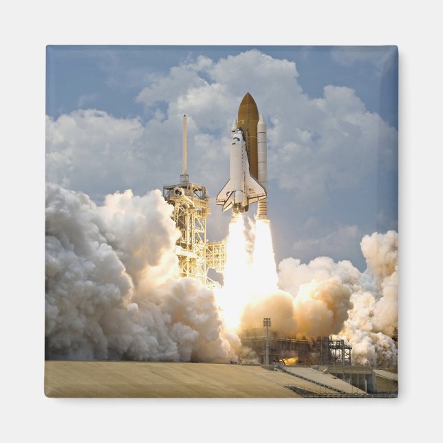 Rocket Launch, Space Shuttle Magnet (Framsidan)