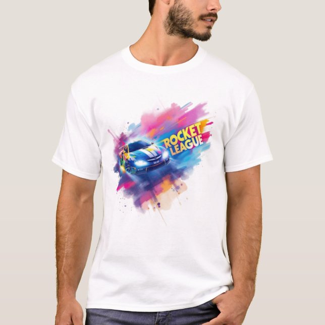 Rocket League Rush T Shirt (Framsida)