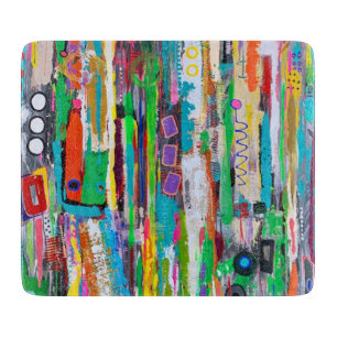 Rocket Man 6 x 7 deco Glass Clearboard