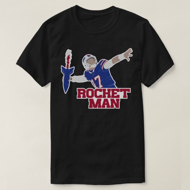 Rocket Man Classic T Shirt (Design framsida)