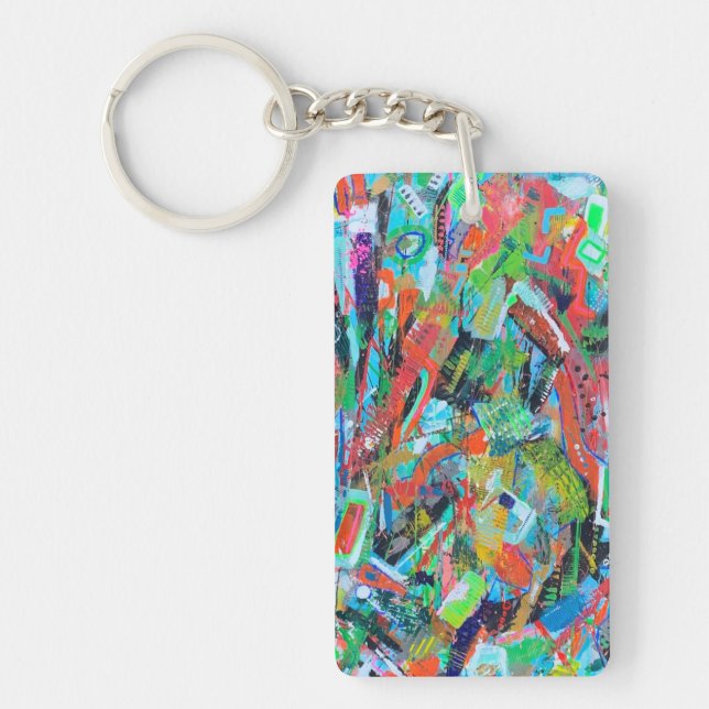 Rocket Man Keychain Nyckelring (Framsidan)