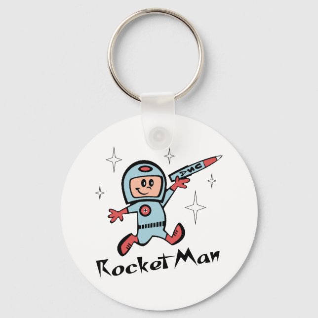 Rocket Man Nyckelring (Framsida)