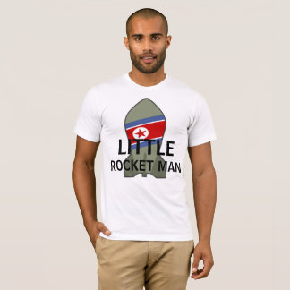 Rocket Man - Politiskt humor - Trump - Kim Jong Un Tee Shirt