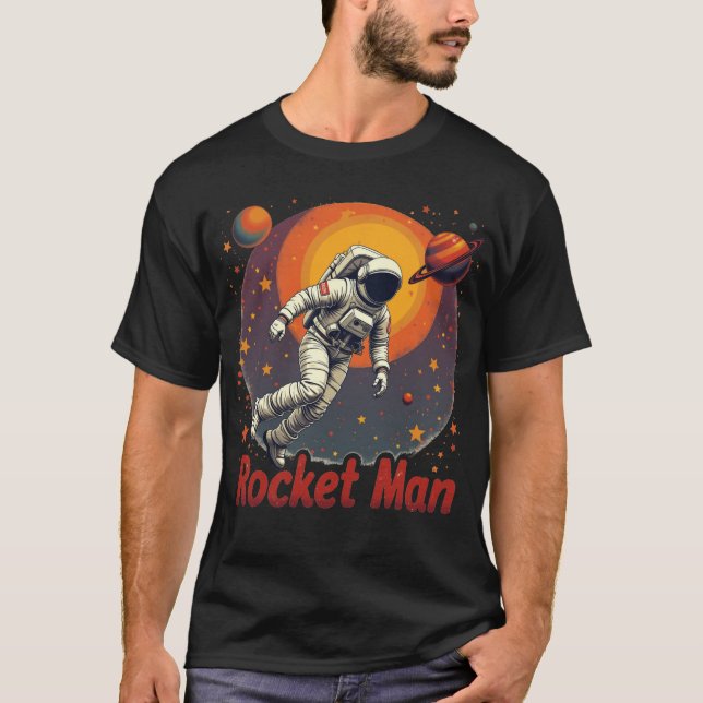 Rocket Man T Shirt (Framsida)