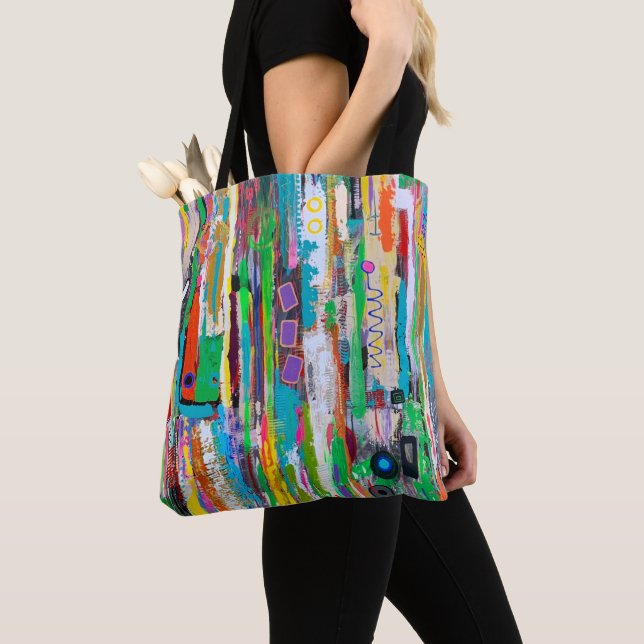 Rocket Man Tote Bag Tygkasse (Närbild)