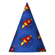 Rocket Party Hat