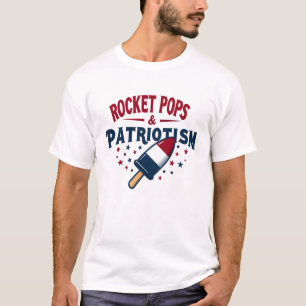 Rocket Pops och Patriotism T Shirt