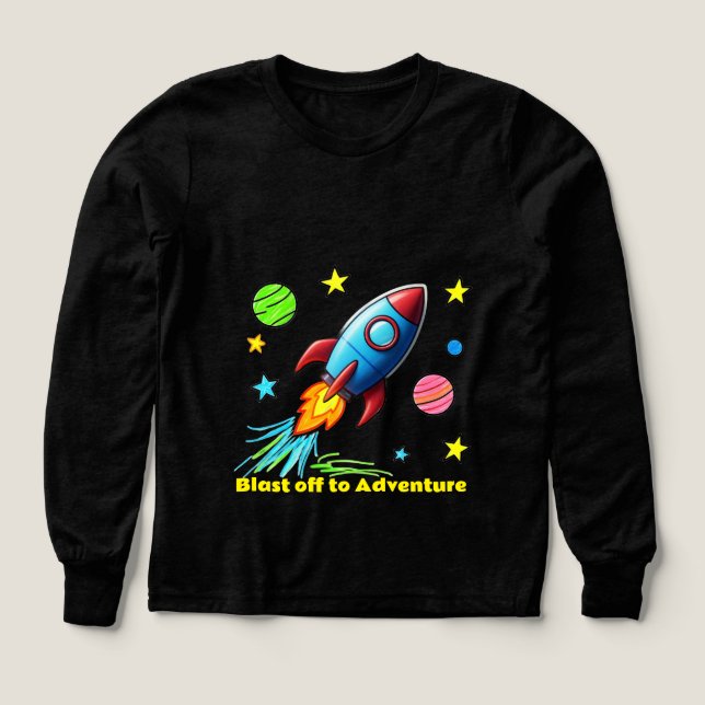 “Rocket Power: Blast Off!” T Shirt (Design framsida)