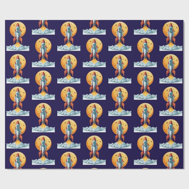 rocket presentpapper (Platt)