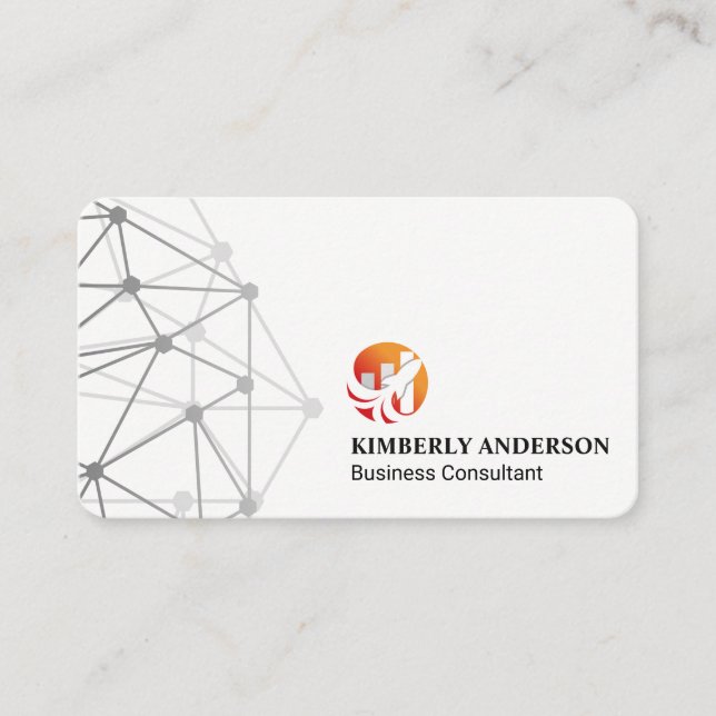 Rocket Pub Graph | Ekonomisk teknik Visitkort (Framsida)