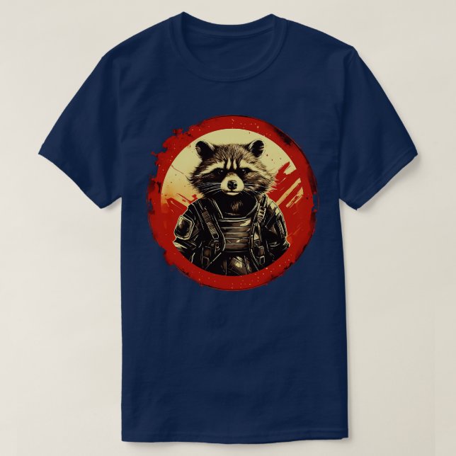 Rocket Raccoon T Shirt (Design framsida)
