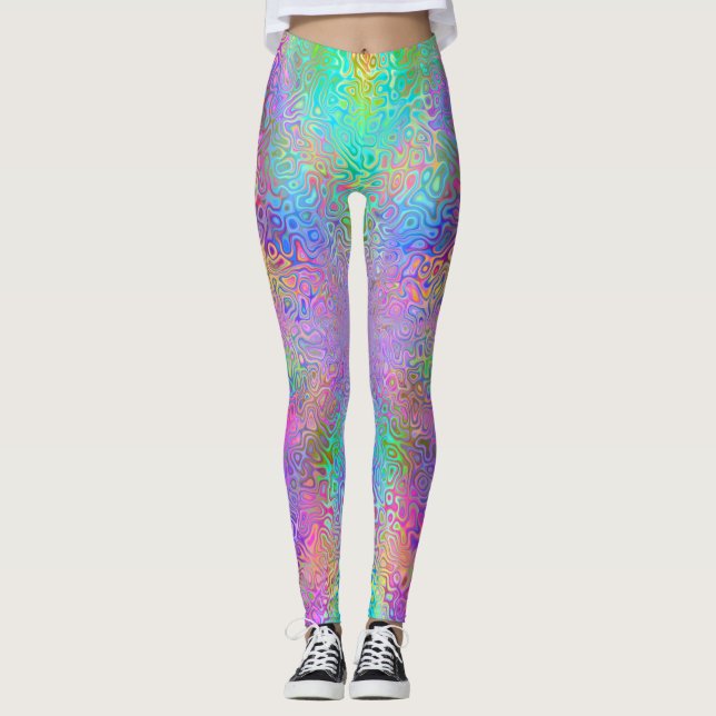 Rocket Rainbow Leggings (Framsida)