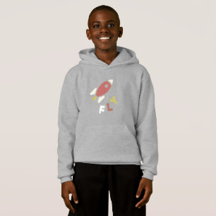 Rocket - Red & Gult Abstrakt Pop Art. FLY! T Shirt