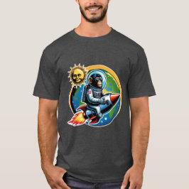 ROCKET RIDE TO EARTH T SHIRT