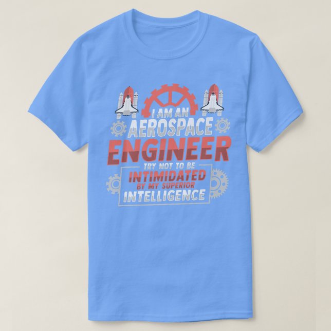 Rocket Science Design for an Aerospace Engineer Pr T Shirt (Design framsida)