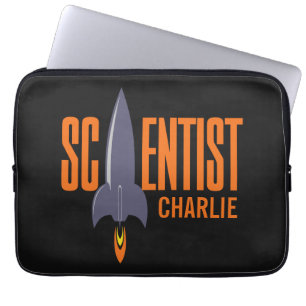 Rocket Scientist anpassningsbar monogram laptop sl Sleeve