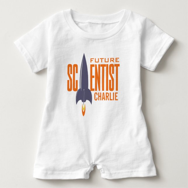 Rocket Scientist, baby-kläder Tröja (Framsida)