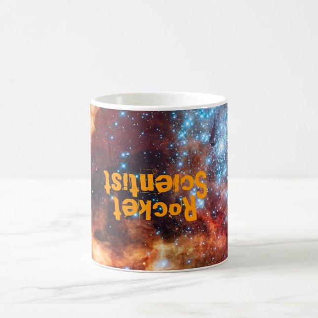 Rocket Scientist Födelse av stjärnor  Stjärnhop Kaffemugg (Center)