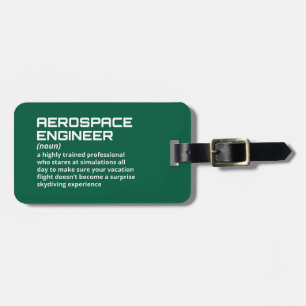 Rocket Scientist - Funny Bagagebricka