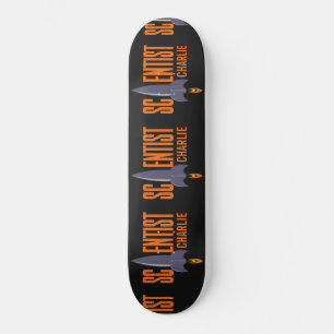 Rocket Scientist, skateboardskateboardskorten Skateboard Bräda 19,5 Cm