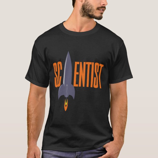 Rocket Scientist-skjortor och jacka Tee Shirt (Framsida)