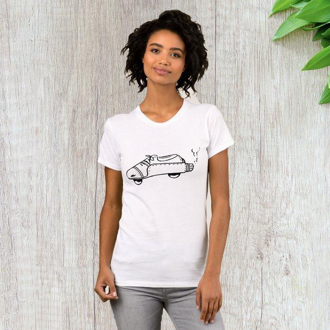 Rocket Shoe Womens T-Shirt (Skapare uppladdad)