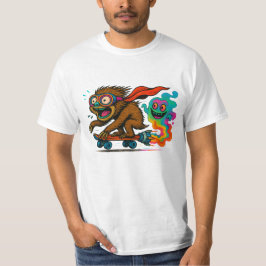 Rocket Sloth med Ghost Trail T Shirt