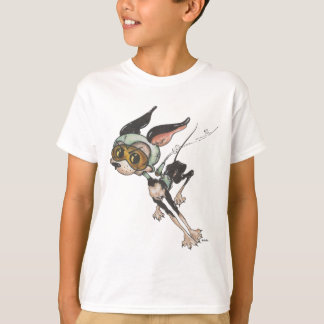 ROCKET SPACE-HUND T SHIRT