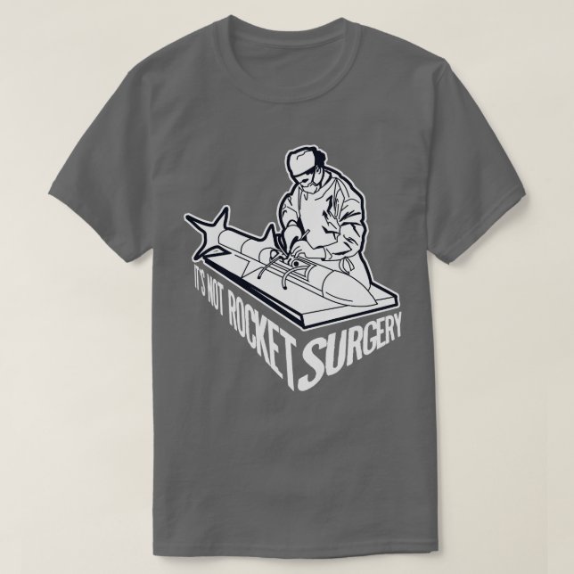 Rocket Surgery T Shirt (Design framsida)