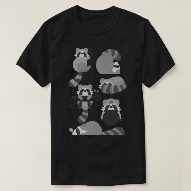 Rocket the Raccoon T Shirt (Design framsida)