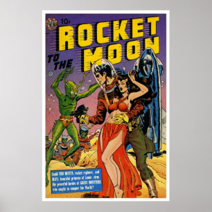 Rocket till Måne (1951) Poster