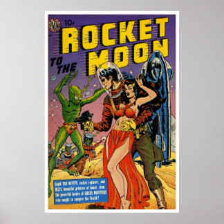 Rocket till Måne (1951) Poster