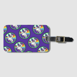 Rocket till Måne Bagagebricka