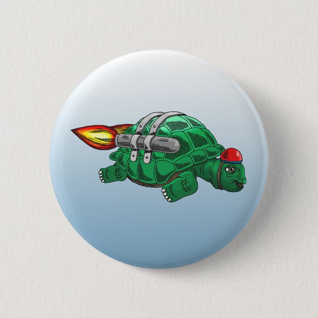 Rocket Turtle Knapp (Framsida)