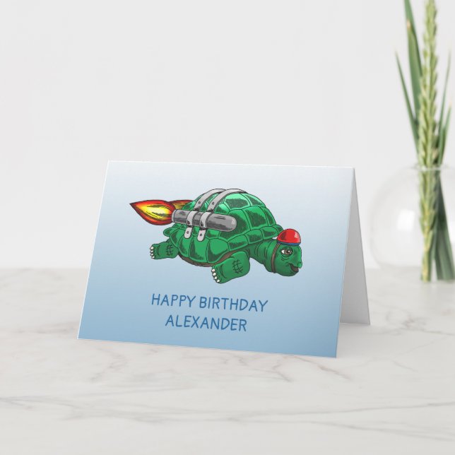 Rocket Turtle's Jetpack Ride Kort (Framsida)