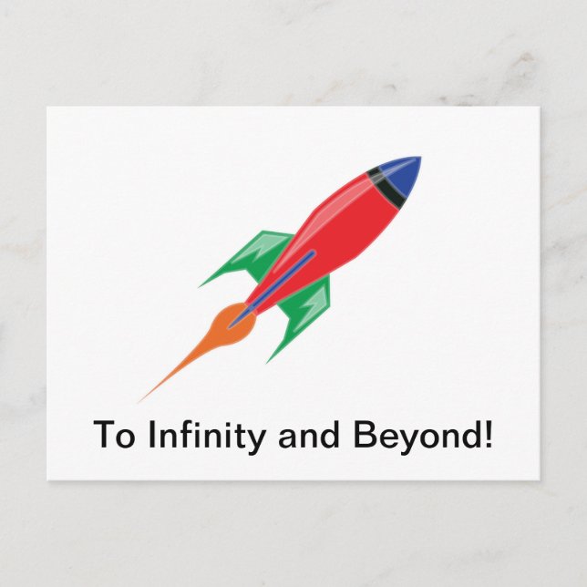 Rocket Vykort (Framsida)