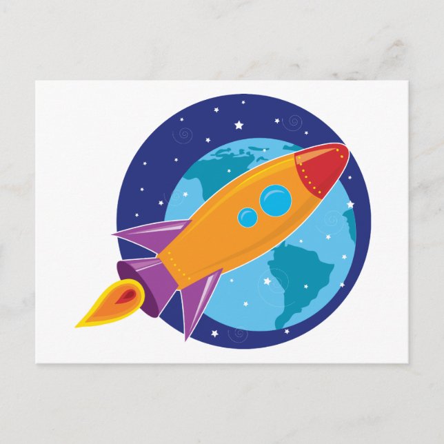 Rocket Vykort (Framsida)