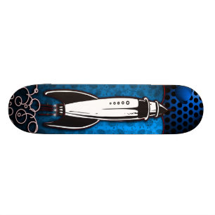 ROCKETBLASTER-SKATEBOARD OLD SCHOOL SKATEBOARD BRÄDA 21,6 CM
