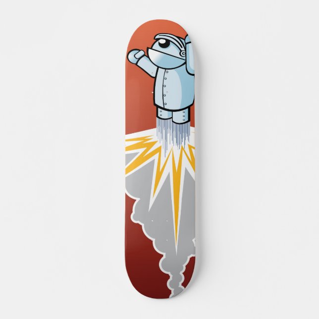 ROCKETBOT! SKATEBOARD BRÄDA 19,5 CM (Framsida)