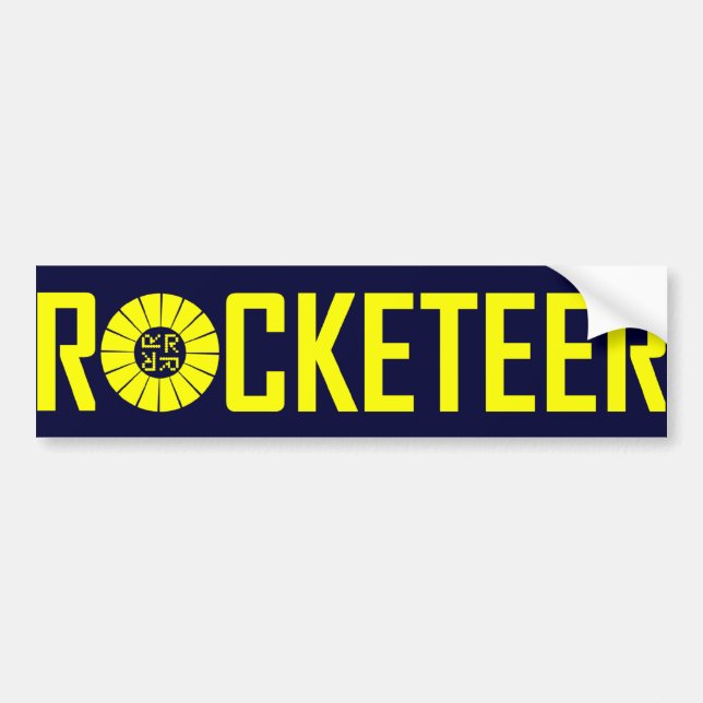 Rocketeer klistermärke (Framsidan)