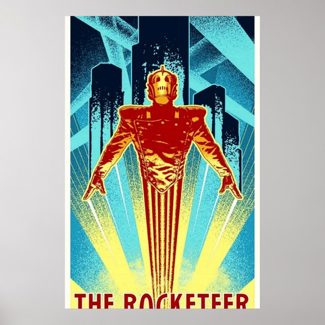 Rocketeer Poster (Framsidan)