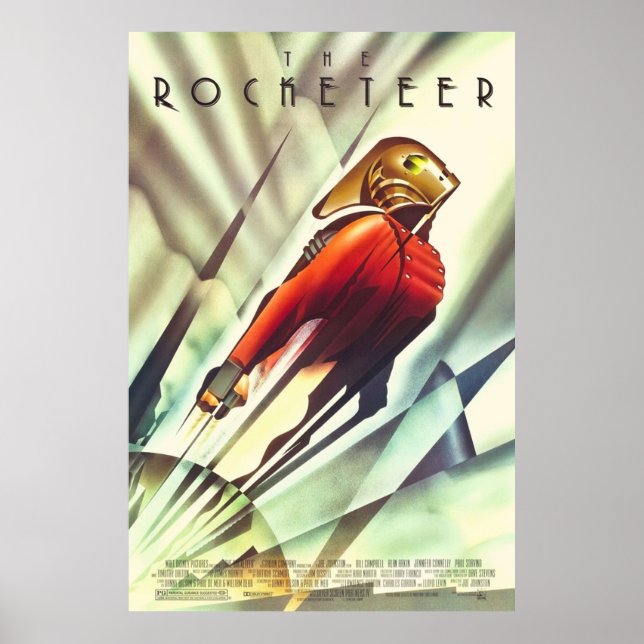 Rocketeer Poster (Framsidan)